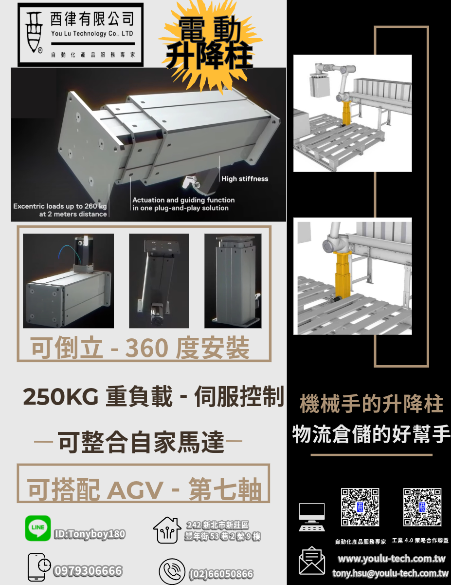 電動升降柱上架